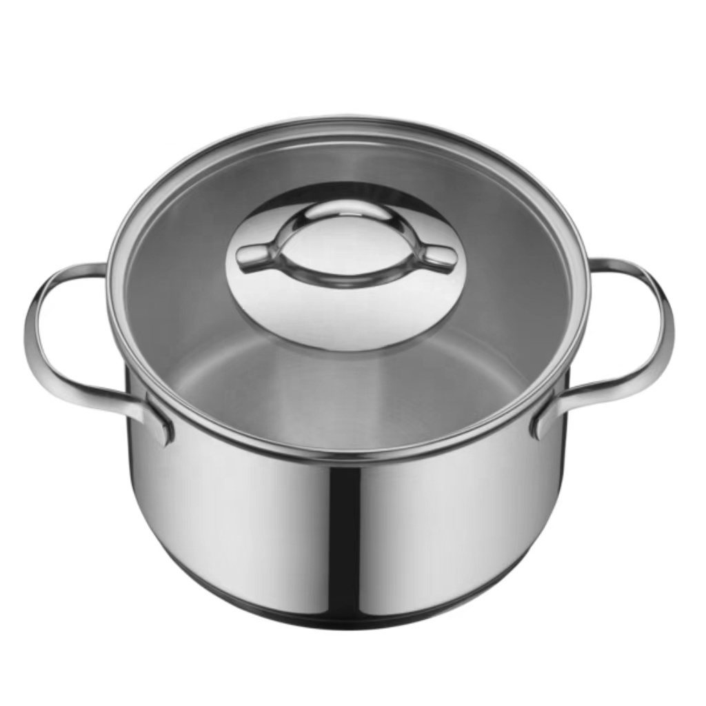 PELITA 304 Stainless Steel Cookware Set 304 Stainless Steel Cookware Set Cooking Pot And Pans 18/10 Stainless Steel