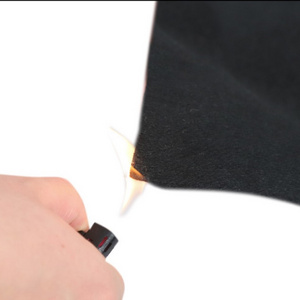 High Temperature Compound Aluminum foil flame retardant Felt Carbon Fiber Felt Oxidized Pan Fiber Felt Fibra De Carbon