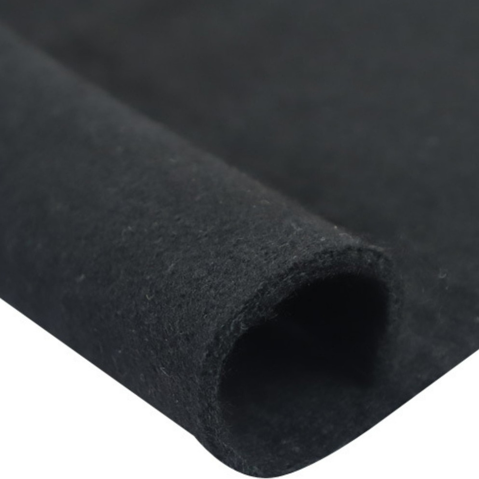 High Temperature Compound Aluminum foil flame retardant Felt Carbon Fiber Felt Oxidized Pan Fiber Felt Fibra De Carbon