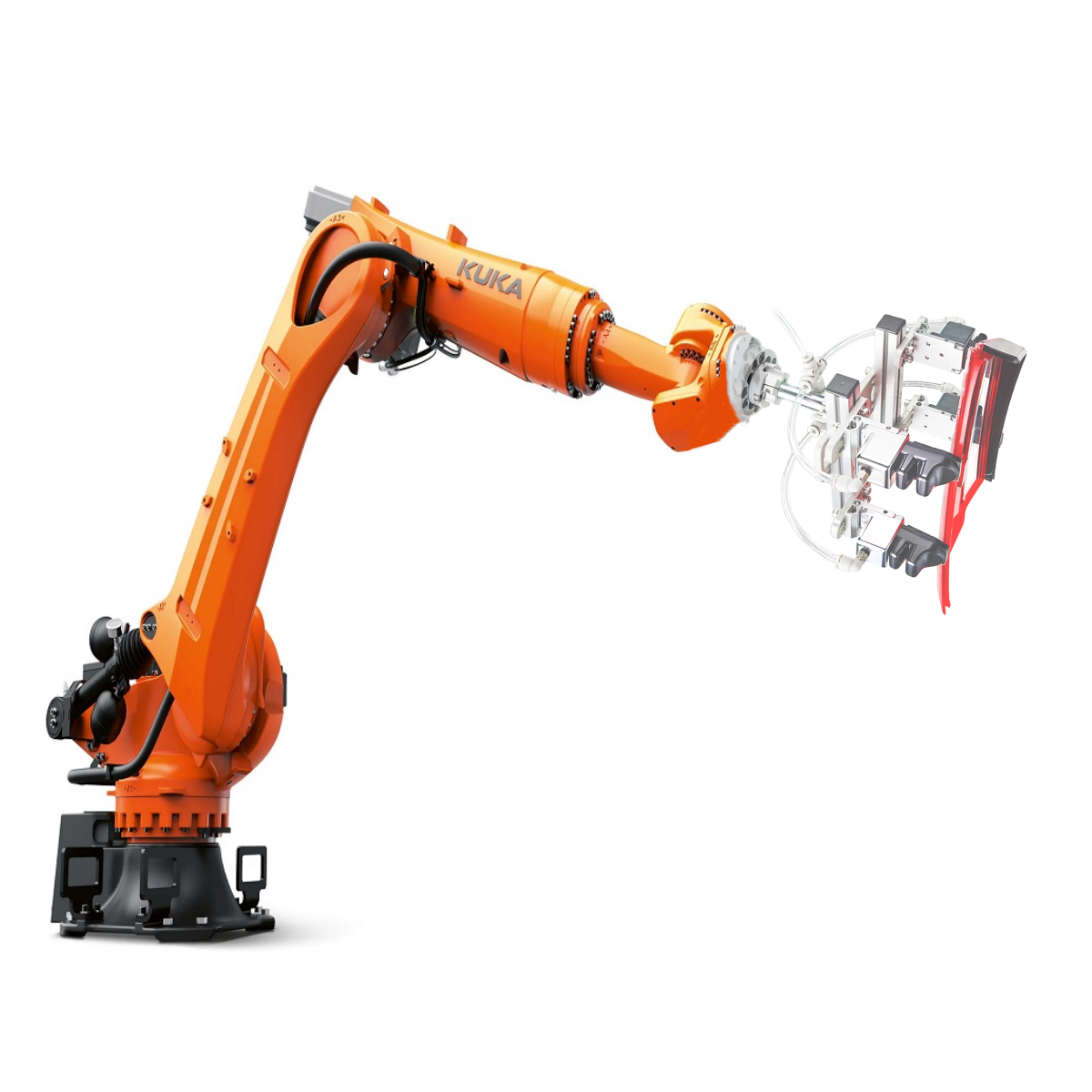 KUKA KR20 R1810 Industrial Robot Arm 6 Axis 8kg Payload With Robot Gripper Loading And Unloading Robot for Palletizing Handling