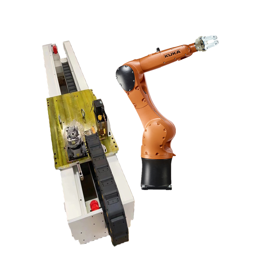 kuka robot price of KR 6 R700 SIXX for pick and place robot arm with schunk gripper and rails systems for KUKA industrial robot