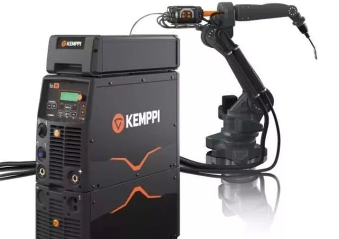 Industrial Robot Arm 6 Axis With CNC Robot Arm Of Kemppi  X8 MIG-MAG Welder For Welding Machine