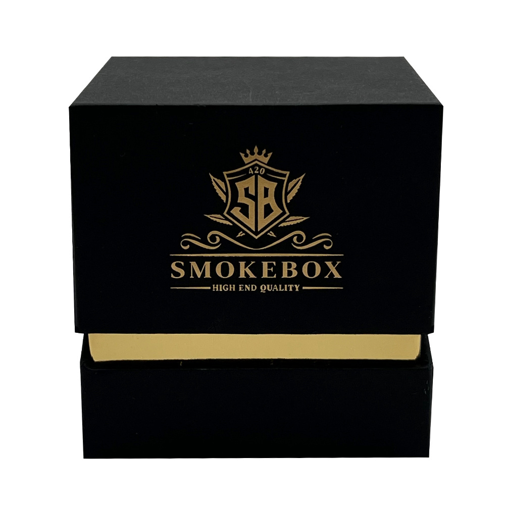 Manufacturer Custom Unique Rectangular Craft Perfume Candle Packaging Black Hard Cardboard Luxury Candle Box For Gift