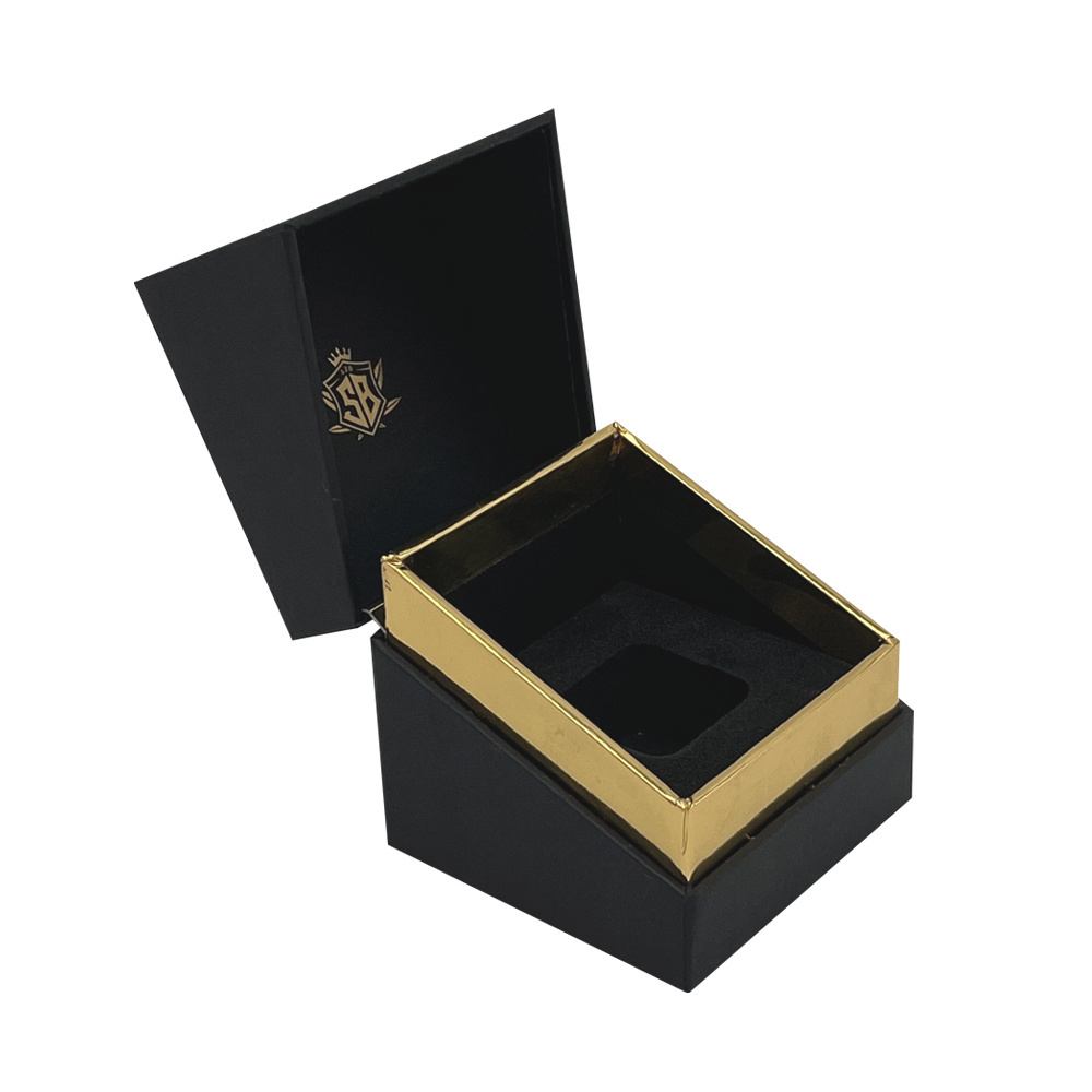 Manufacturer Custom Unique Rectangular Craft Perfume Candle Packaging Black Hard Cardboard Luxury Candle Box For Gift