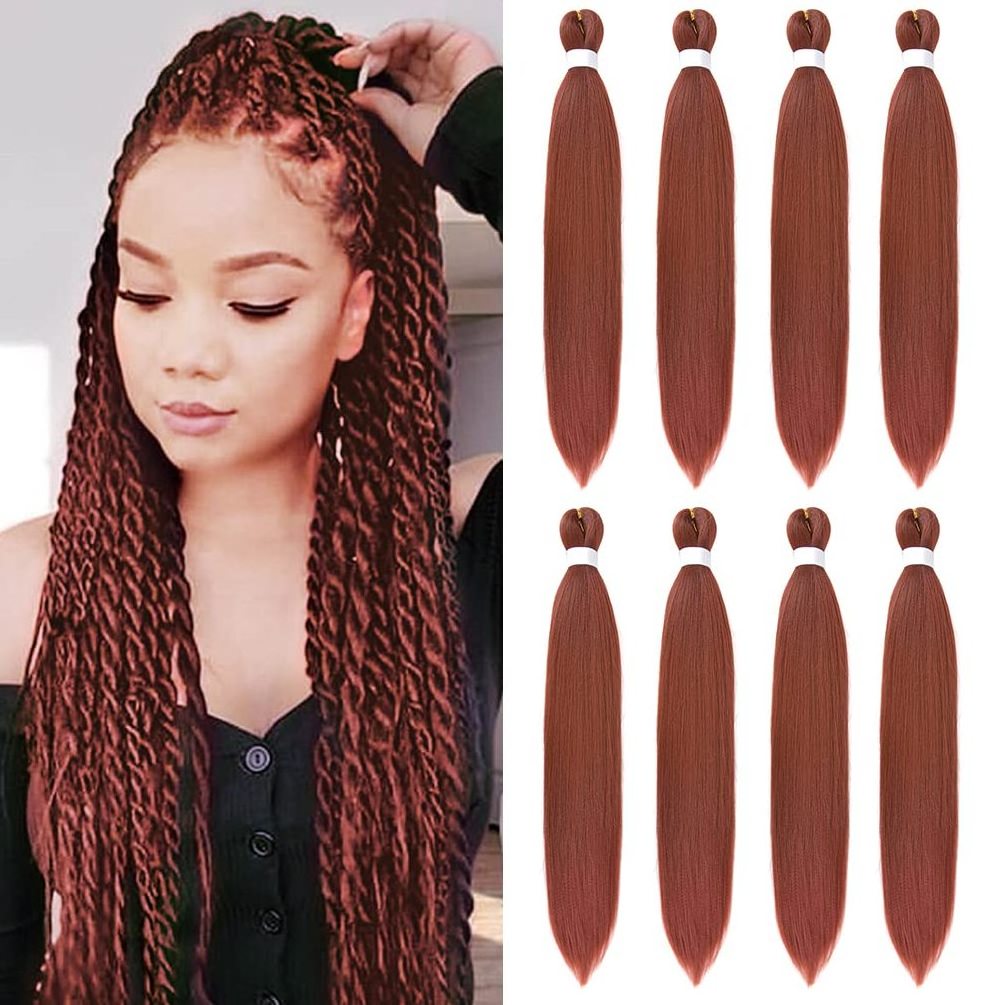 Premium Pre Stretched Extensions Professional Itch Free Hot Water Setting Perm Yaki Texture Prestretched Braiding hair