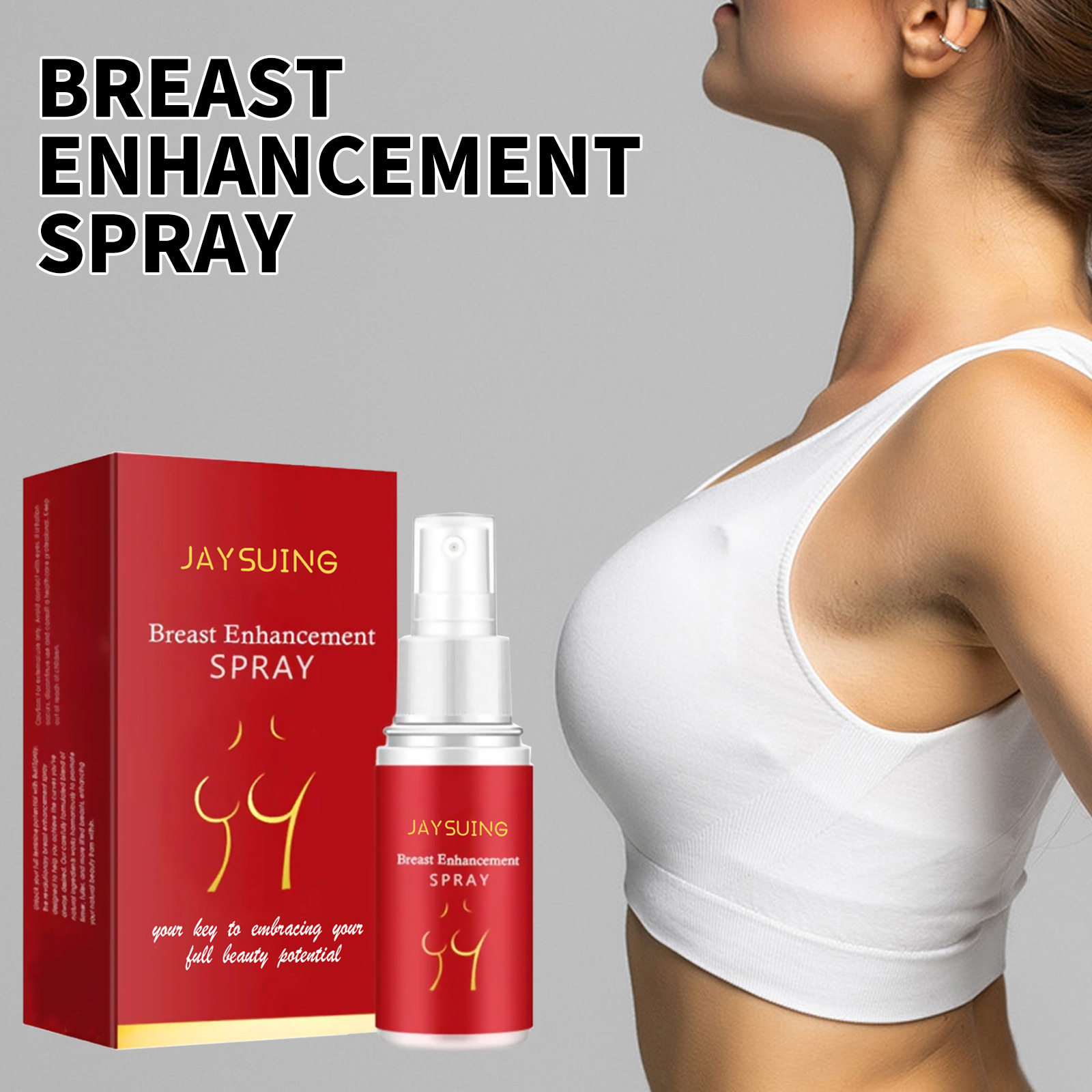 Tiktok Natural Organic Breast Cream Big Boob Breast Care Tightening Breast Reduction Cream Fitness Lift Up Body Cream