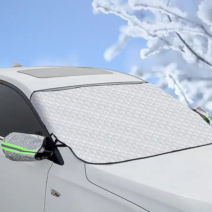 Waterproof Car Windshield Cover Winter Car Windscreen Protection Sunshade Umbrella Cover for Universal Car