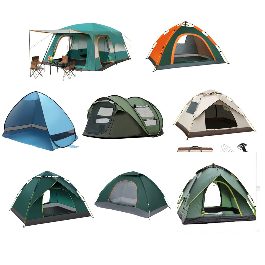 Outdoor Camping Accessories Automatic Camping Tent Pop Up Dome Tent  Quick Travel Outdoor Tent Camping Gear