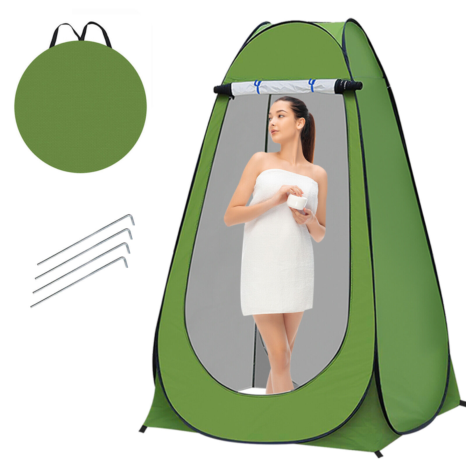 Camping Equipment Pop up Tent Outdoor Shower Tent Camp Toilet portable Changing Room with Carry Bag