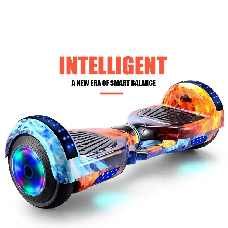 New cool lighting 8inch hover board electric hoverboards scooter self-balancing electric scooters with CE RHOS certificate