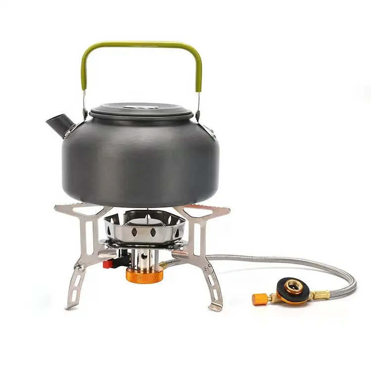 Camping Stove Windshield Smokeless Wood Burning Stove Outdoor Mini Pocket Gas Camping Stove