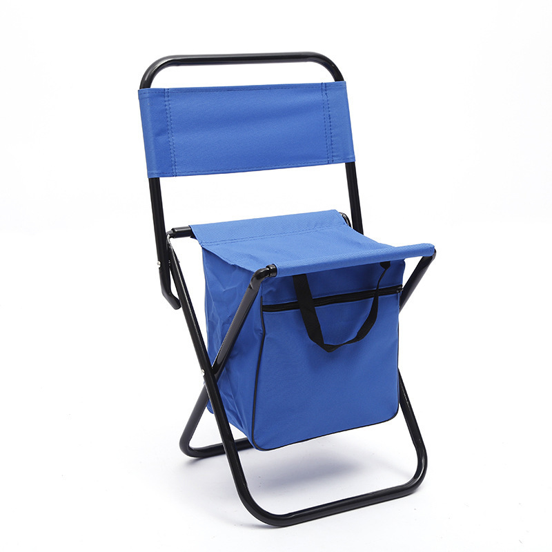 Outdoor camping Folding back chair portable leisure chair fashion fishing must-have hot Folding back Red chair