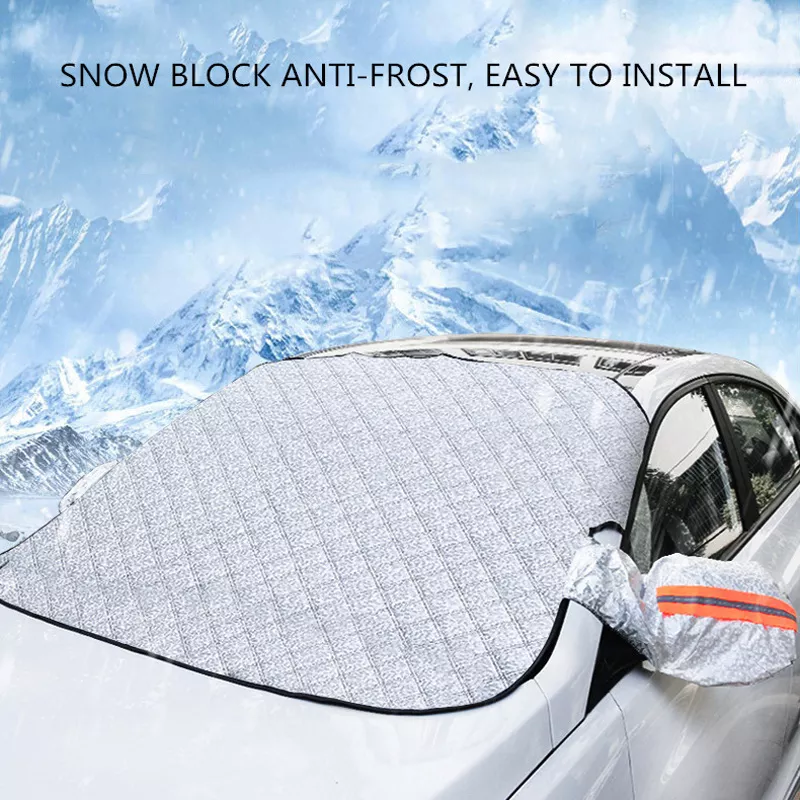 Kept The Car Cool Summer Car Windshield Snow Ice Cover Wiper Protector In Winter Magnetic Waterproof Sunshade Window Cover