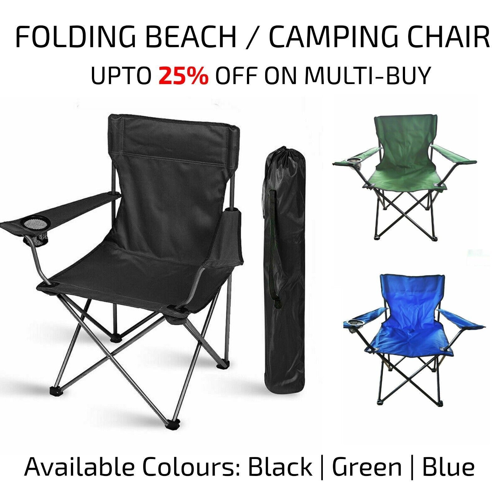 Beach Camping Folding Outdoor Heavy Duty Outdoor Portable Leisure Foldable Beach Fishing Folding Camping Chair