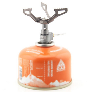 BRS Outdoor Portable Solo Titanium Camping Gas Stove 25g Lightweight Mini Gas Cooker Burner Camping Hiking Gas Burner