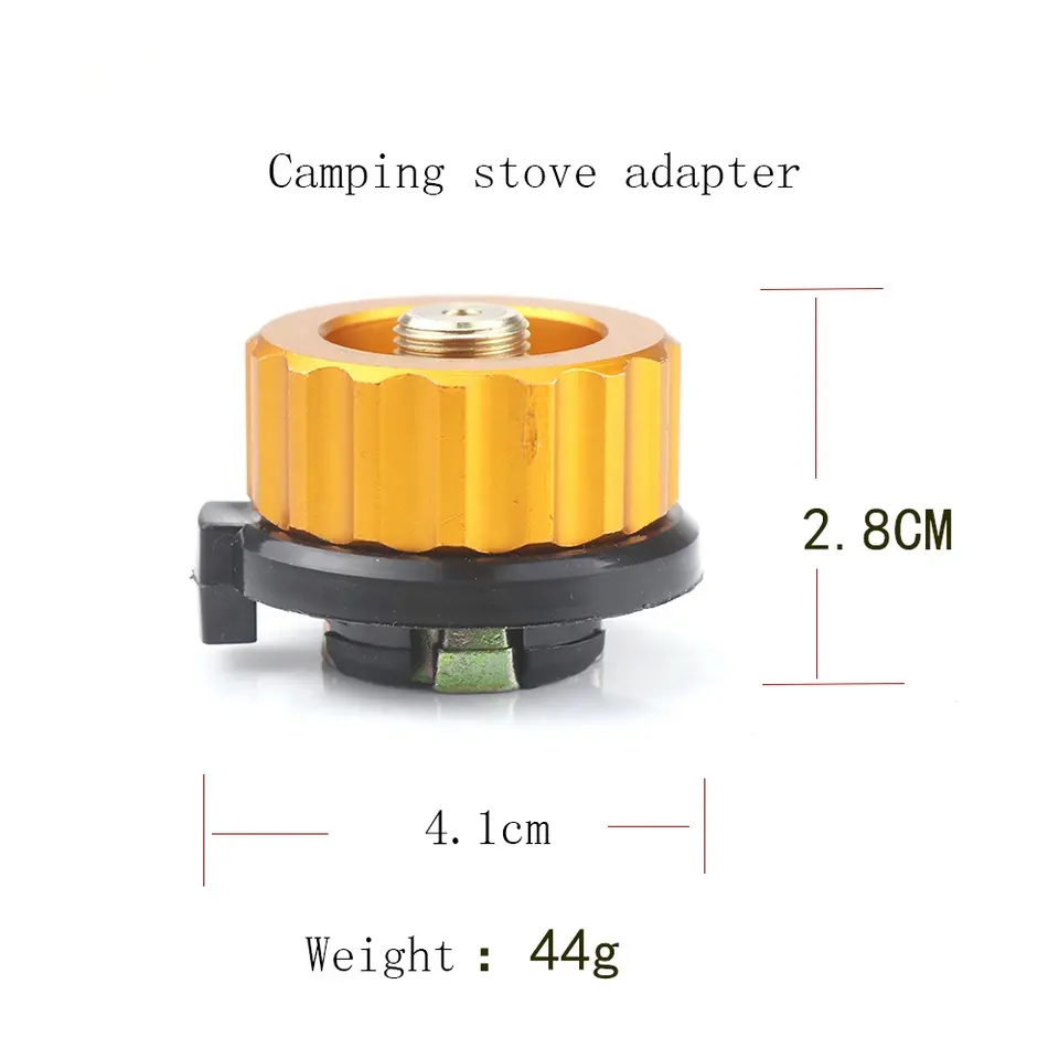 Butane Canister Refill Adaptor Nozzle Bottle Adapter Convert Adapter Conversion Split Gas Furnace Connector