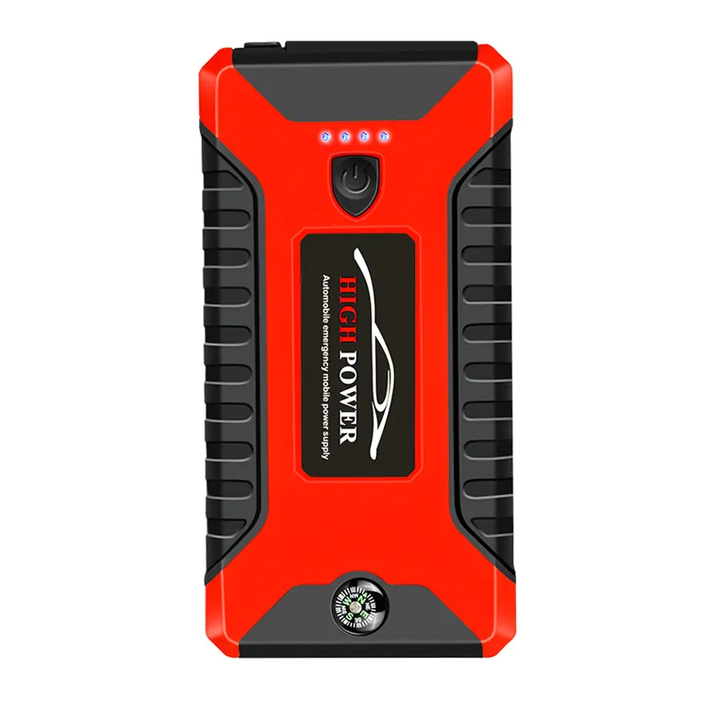 12V Car Battery Jump Starter With Air Compressor Pump Portable Car Battery Charger Jump Starter High Power Car Jump Starter