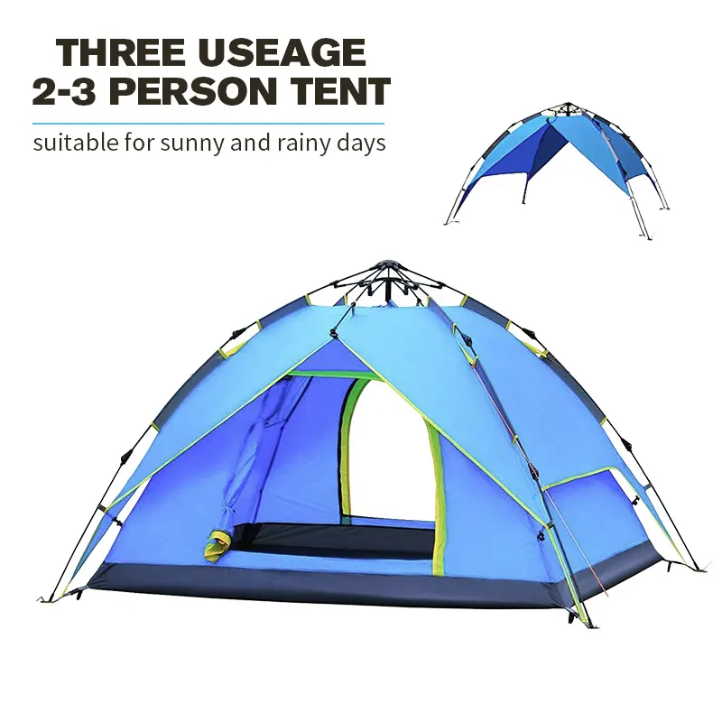 Camping Hiking Gear inflatable dome tents camping outdoor waterproof large double layer glamping tents Camping Accessories