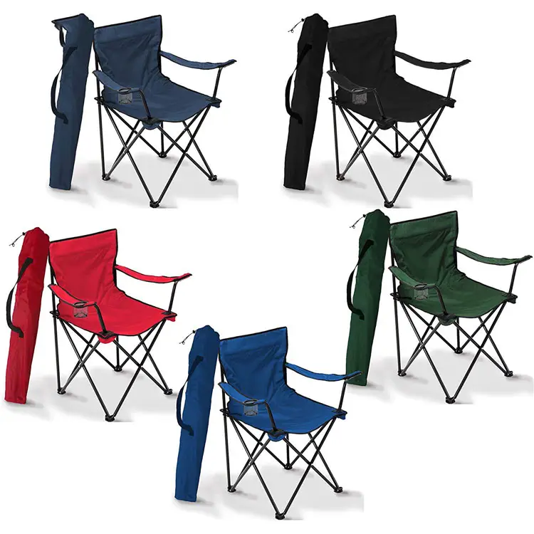 Camping Chair Lightweight Portable Carry Bag Durable Outdoor Quad Beach Chairs Small Folding Camping Chair