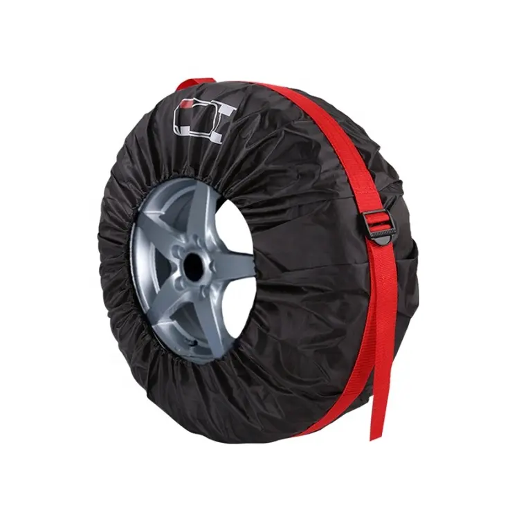 Tire Protection Dustproof Waterproof Tyre Bag 210d Waterproof Car Wheel Cover 4pcs Set Tire Bag