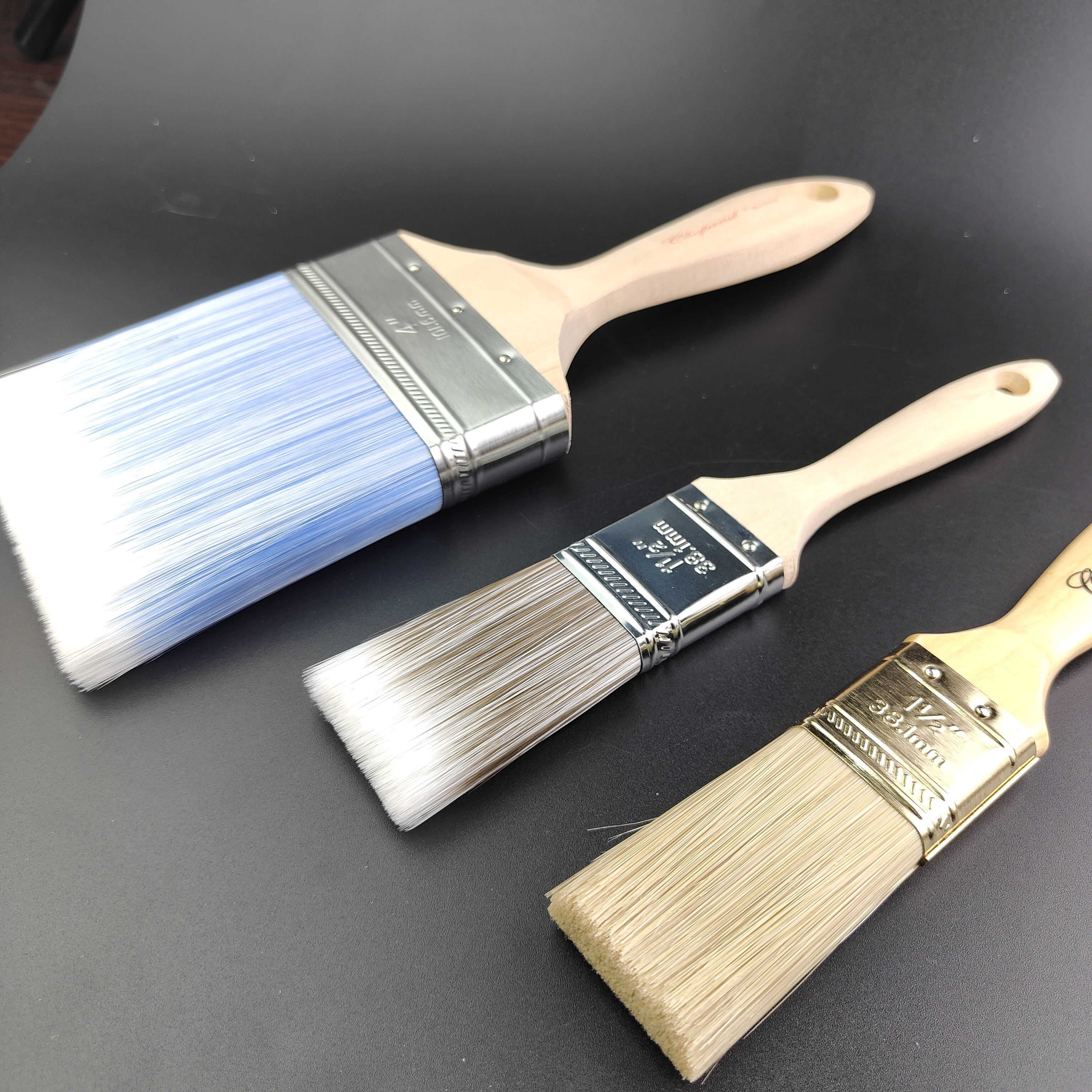 Wall Soft Filaments Wooden Handle Sash Paint Brush Professional Tool