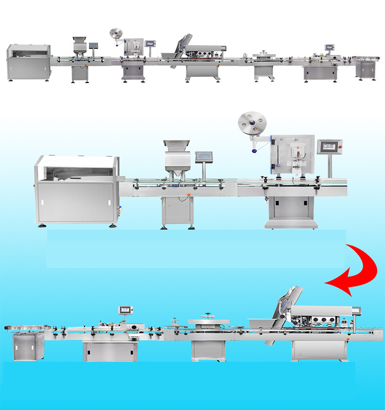 Automatic sensor counting machine/pill counter counting machine