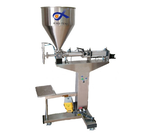 crack small digital control pump peanut butter filling machine