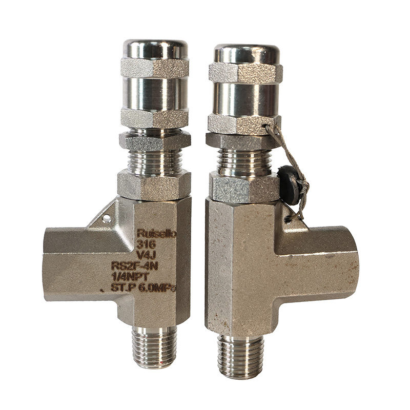 Air compressor pressure safety valve high temperature pressure relief valve