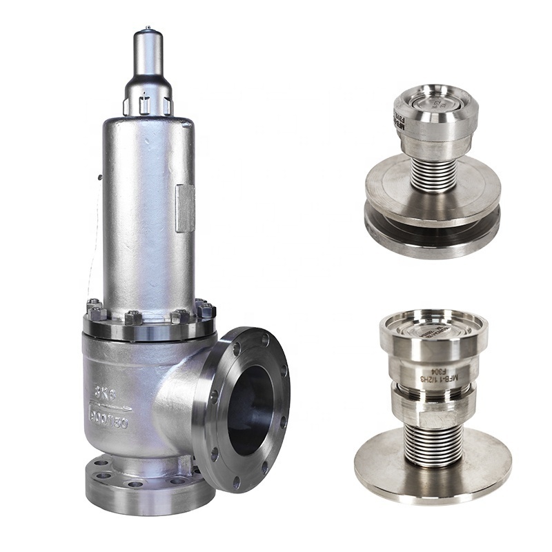 API  LB3K6 Stainless Steel Thermal Insulation Bellows Back Pressure Balanced Fall Lift Safety Valve