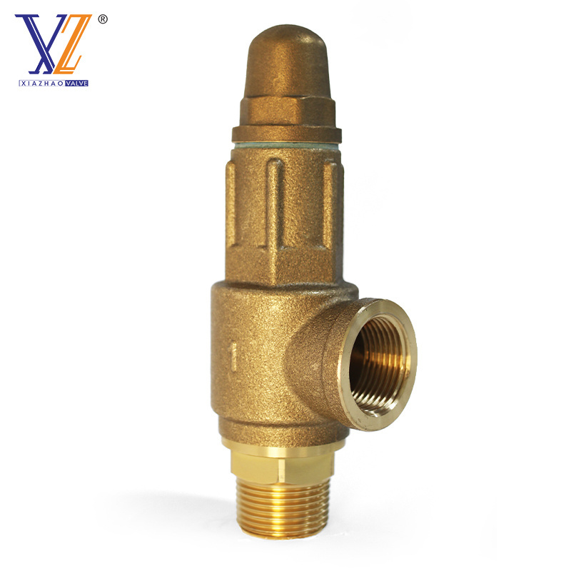 Water pipe safety valve air gas nitrogen safety relief valve bronze brass safety valve