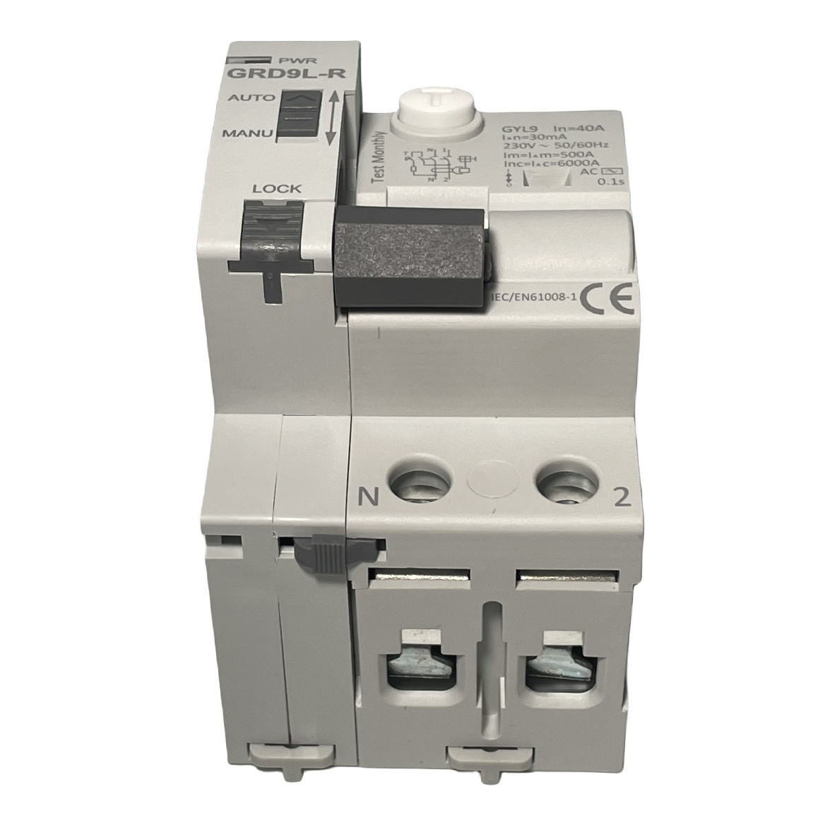 Self Reclosing differential switch 2P 4P 40A 63A 30mA 300mA Auto Recloser Circuit Breaker ELCB RCD RCCB with reclosing