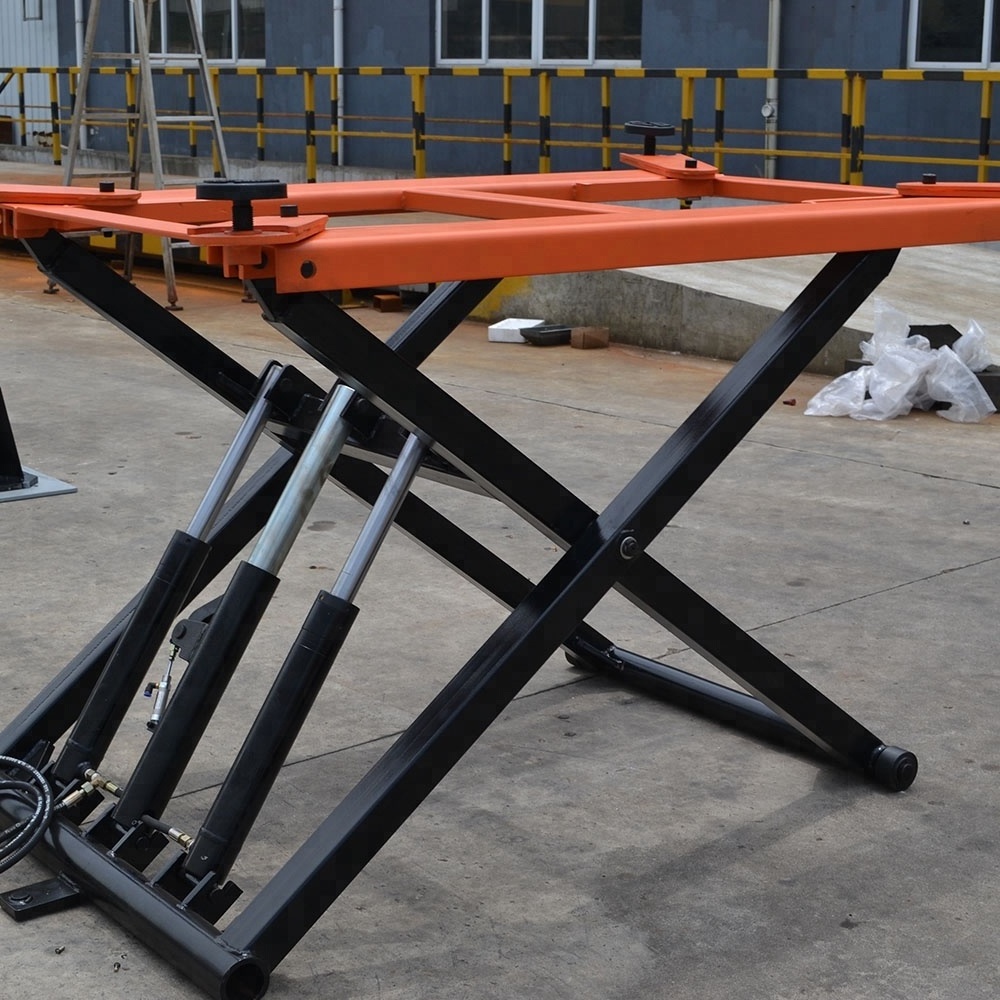 Mid rise portable hydraulic car scissor lift