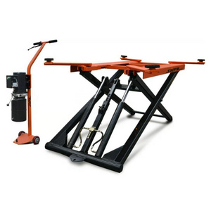 Hot sale with ce scissor car lift bridge used with cheapest price