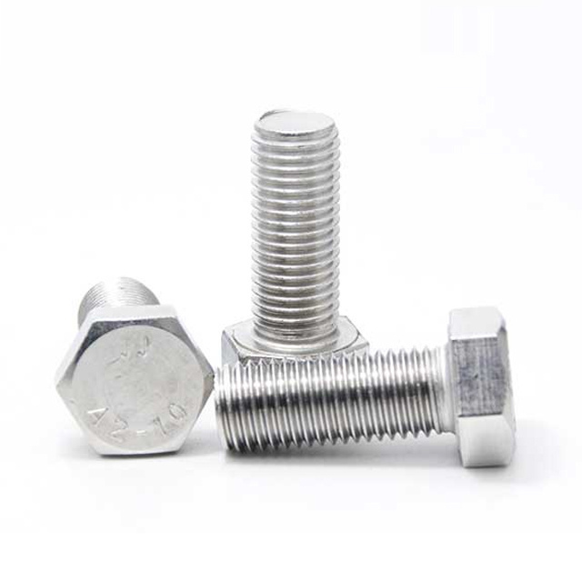 DIN931 DIN933 M9 A2-70 Stainless Steel Hex Bolts