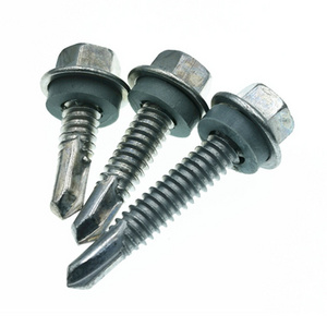 China wholesale OEM ODM stainless steel or aluminium Self Drilling Screw drywall screw with washer