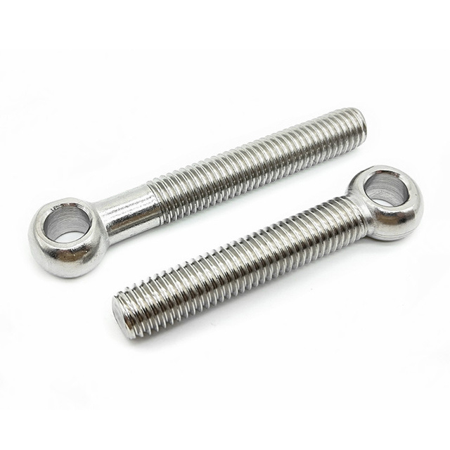 Factory Customized Lifting Slipknot Eye Bolt Swing Bolts Stainless Steel Round Fish Eye Screw