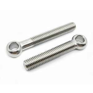 Factory Customized Lifting Slipknot Eye Bolt Swing Bolts Stainless Steel Round Fish Eye Screw