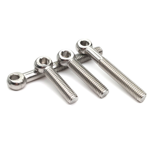 Customize A4-80 A4 Stainless Lifting Ring Eye Bolt Screw All Thread Eyebolts Screws