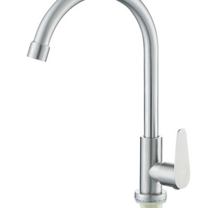 Cold water sink tap with shower head spray SUS304 cheap price kitchen faucet