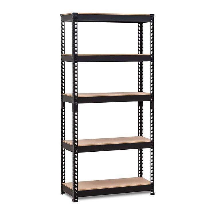 Jiangsu 5 level angle rack storage racks shelving unitS steel shelf slotted angle racks heavy duty shelf