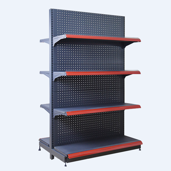 Supermarket shelving double-sided supermarket shelves accessories