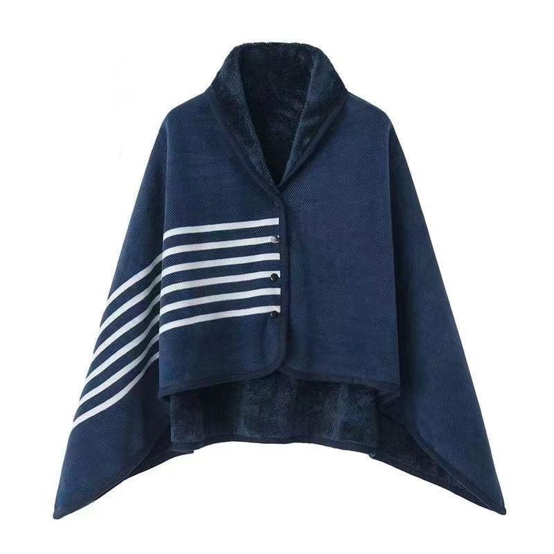 High quality Super Warm  Flannel Fleece Throw Wearable Blankets Outside Home Travel Office Wear Blanket