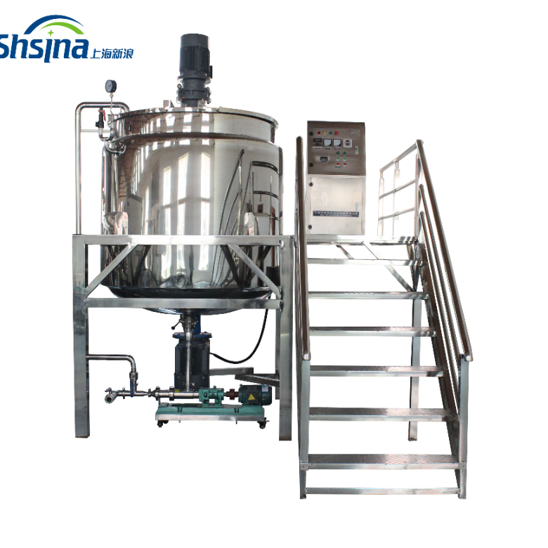 Chemical Double jacket steam or electric heating  stainless steel mixing tank tank