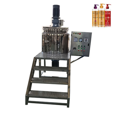 liquid soap emulsifying homogenizer mixer making machine from 100-5000L capacity