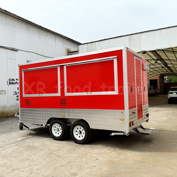 used shipping container pasta food truck trailers fully equipped kitchen for sale hot food by owner with bathroom