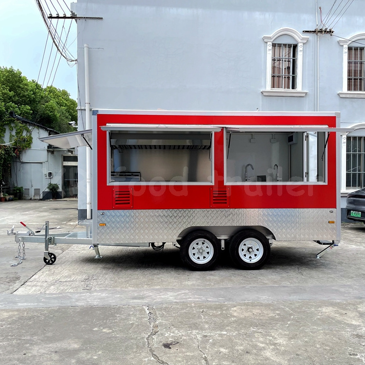 concession enclosed mobile coffee hot dog ice cream food trucks trailers cart with full kitchen bar cafe kebab fully equipped