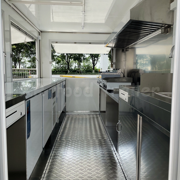 concession enclosed mobile coffee hot dog ice cream food trucks trailers cart with full kitchen bar cafe kebab fully equipped