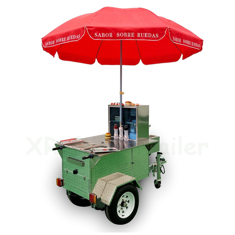 hot dog vending carts with big wheels for sale prices