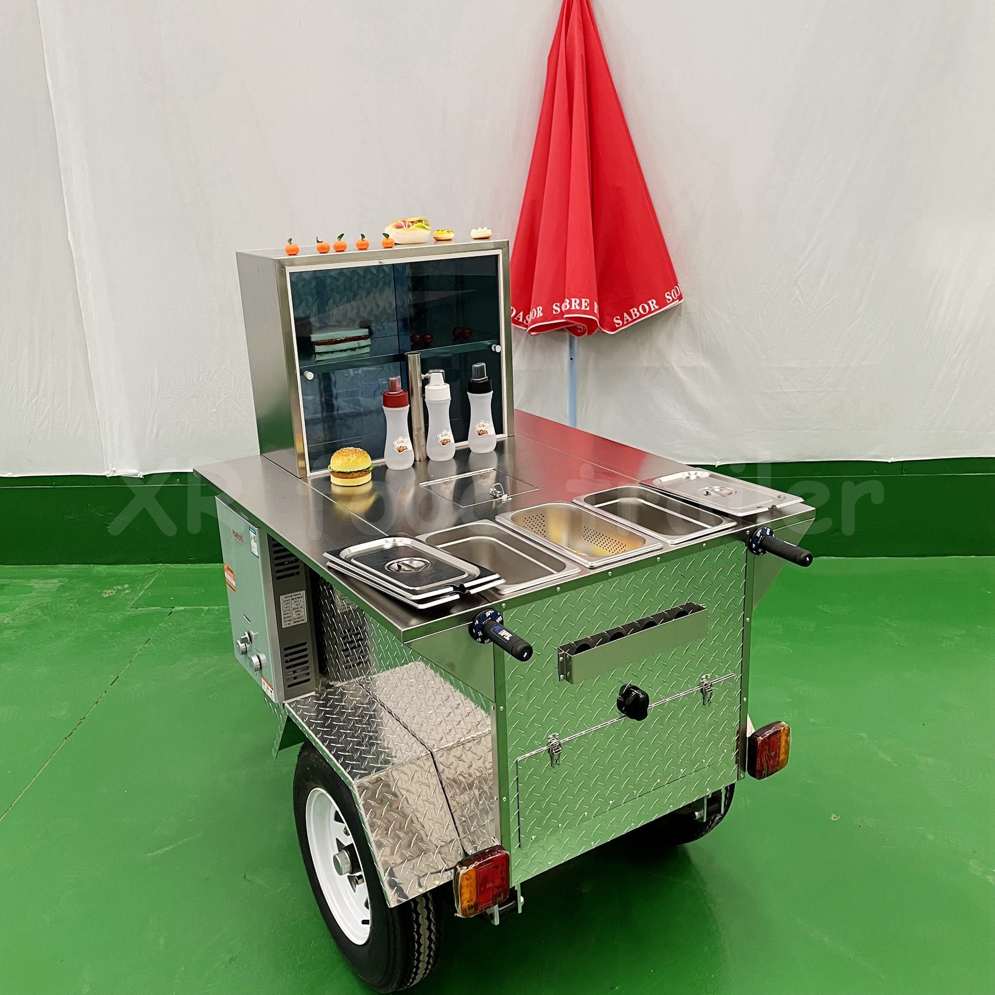 hot dog vending carts with big wheels for sale prices