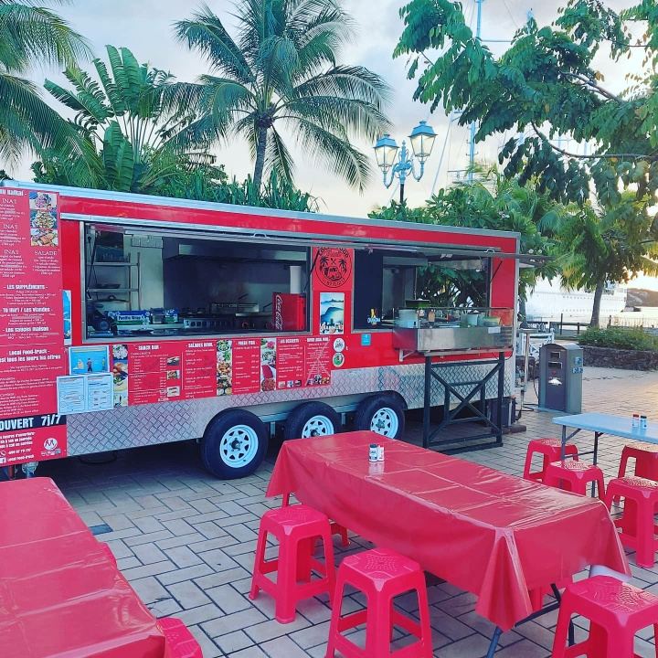 Concession Food Trucks Trailers Fully Equipped for Sale in Usa Mobile Restaurant Restaurant Equipment Ice Cream and Fruit Mobile